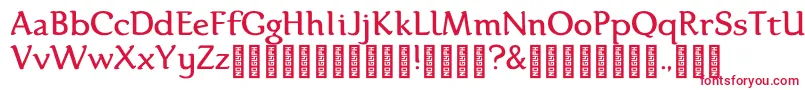 Karolina DEMO Regular Font – Red Fonts