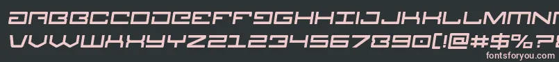 Legionsemital Font – Pink Fonts on Black Background