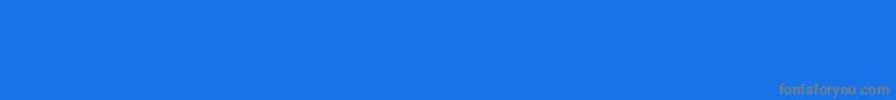 katakana Font – Gray Fonts on Blue Background