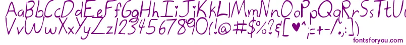 KatetheGreat Font – Purple Fonts