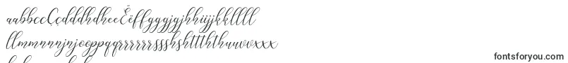 Katlyne-Schriftart – nyanja Schriften