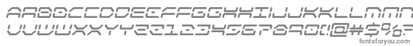 Шрифт kaylonboldital – серые шрифты