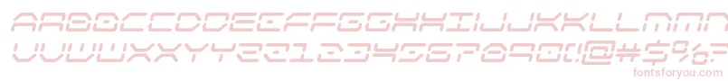 kaylonboldital Font – Pink Fonts on White Background