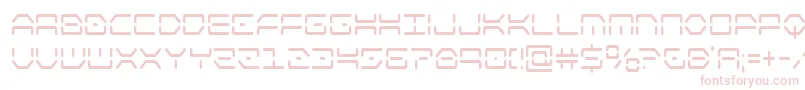 kayloncond Font – Pink Fonts on White Background