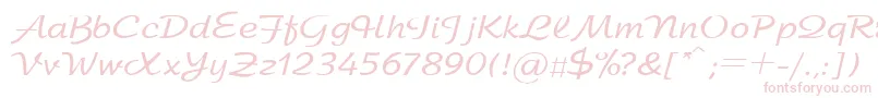 SanasoftArbat.Kz Font – Pink Fonts on White Background