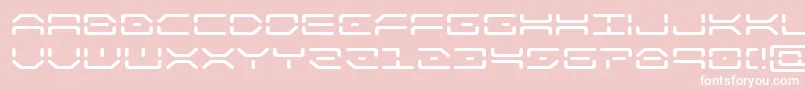kaylonexpand Font – White Fonts on Pink Background