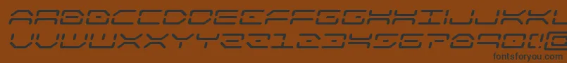 Шрифт kaylonexpandital – чёрные шрифты на коричневом фоне
