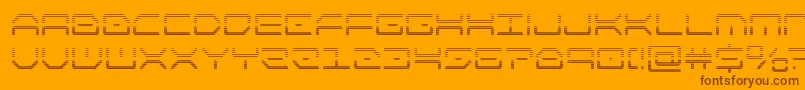 Шрифт kaylongrad – коричневые шрифты на оранжевом фоне