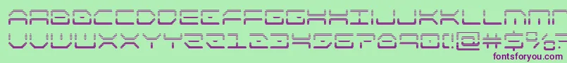 kaylongrad Font – Purple Fonts on Green Background