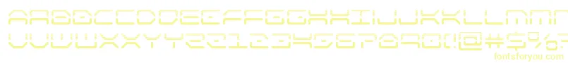 Шрифт kaylonhalf – жёлтые шрифты