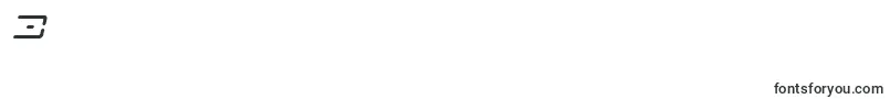 kaylonital-Schriftart – Schriften für die Ziffer 3