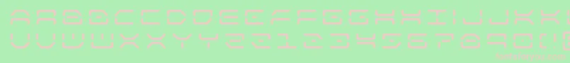 kaylontitle Font – Pink Fonts on Green Background