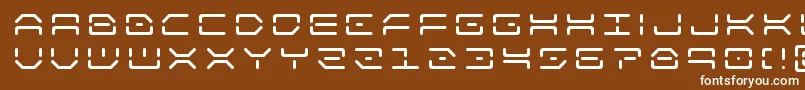 kaylontitle Font – White Fonts on Brown Background