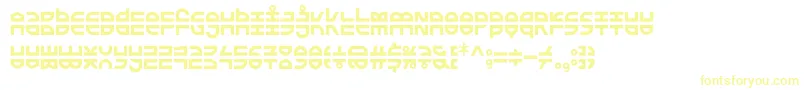 KDExtraFontestrial Regular Font – Yellow Fonts