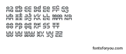KDExtraFontestrial Regular Font
