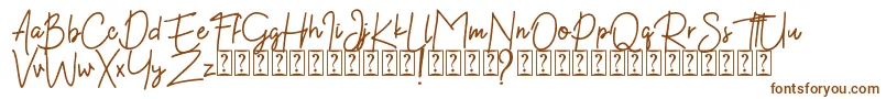 Kekasih Font DEMO Font – Brown Fonts