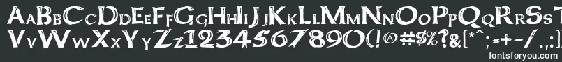 Kelt Caps Freehand Font – White Fonts
