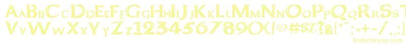Kelt Caps Freehand Font – Yellow Fonts