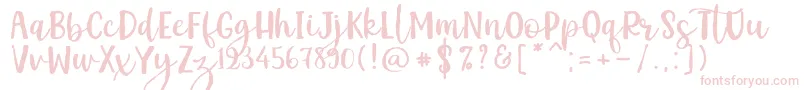 Kemistale Regular Font – Pink Fonts