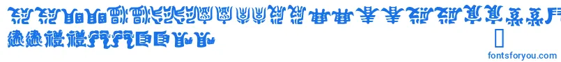 Weitere Informationen zur KEMURI -Schriftart KEMURI -Schriftart – Blaue Schriften