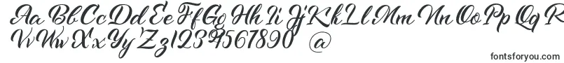 Kenshington-fontti – Kalligrafiafontit