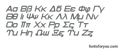 Przegląd czcionki Kentaurus Bold Italic