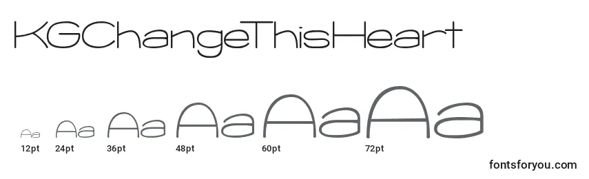 KGChangeThisHeart (131556) Font Sizes