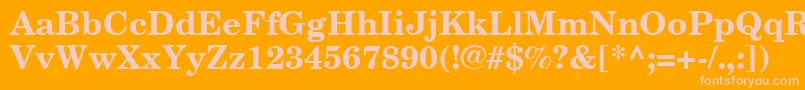 En savoir plus sur la police NewCenturySchoolbookCeBold Police NewCenturySchoolbookCeBold – polices roses sur fond orange