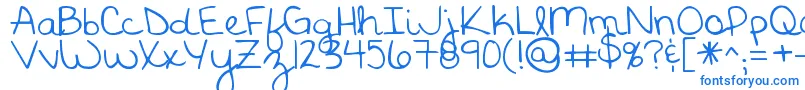 KGGodGaveMeYou Font – Blue Fonts