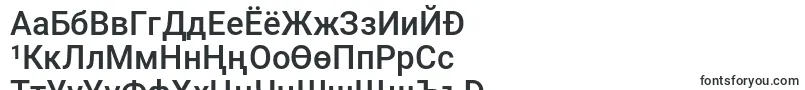 Czcionka KGLesBouquinistesdeParis – kirgiskie czcionki