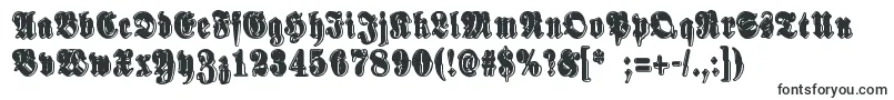SinisenharmaaPerkele-Schriftart – Schriften für Adobe Indesign