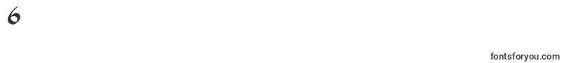 Khaleefa Font – Fonts for Digit 6