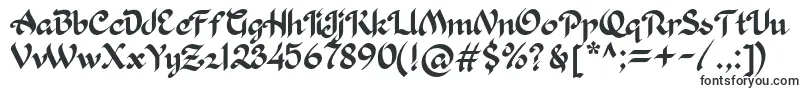 Шрифт Khaleefa – шрифты для VK