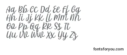 フォントKhalifa Font by 7Ntypes D