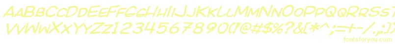 KICOI    Font – Yellow Fonts