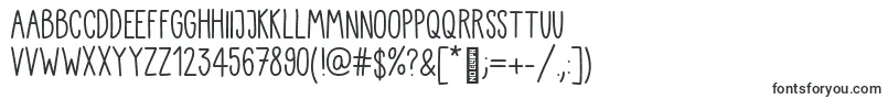 Kiddo Handwriting-fontti – Komentosarjafontit