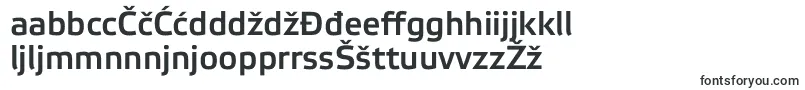 Шрифт ElektraMediumPro – хорватские шрифты