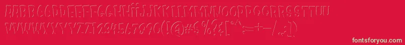 Kids Zone Inner Font – Green Fonts on Red Background