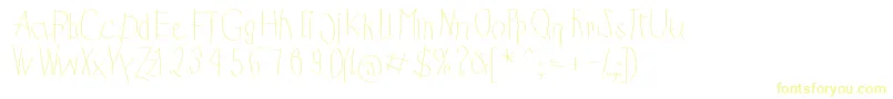 KidsFirstPrintFont Font – Yellow Fonts
