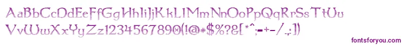 Dumbledor3CutUp Font – Purple Fonts