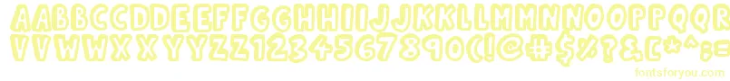 Kinda 3D Font – Yellow Fonts