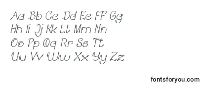 フォントKING OF PIRATE Italic