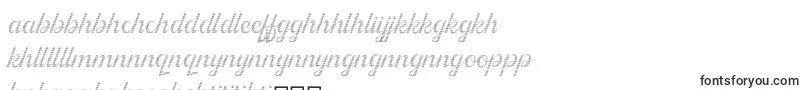 フォントKingfisher Full Engraved – セソト文字