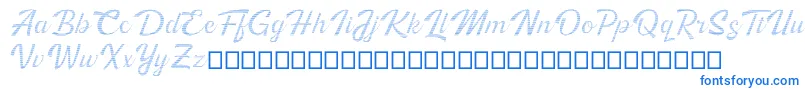 Kingfisher Full Engraved Font – Blue Fonts