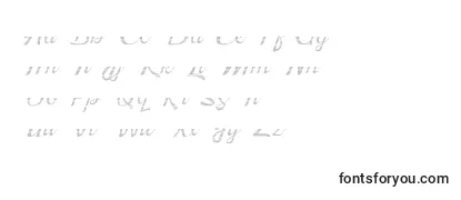 Kingfisher Half Engraved Font