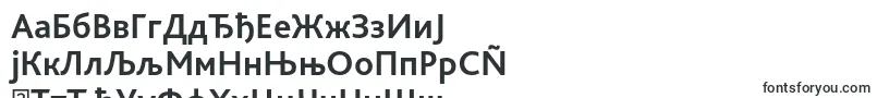 Шрифт BlissproBold – сербские шрифты