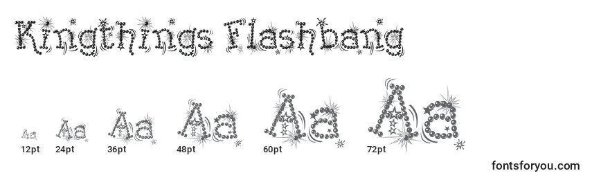 Kingthings Flashbang Font Sizes