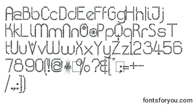 Kingthings Poppalok font – decorative Fonts