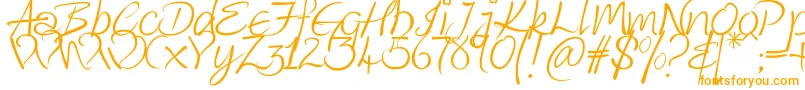 Kingthings Wrote Font – Orange Fonts