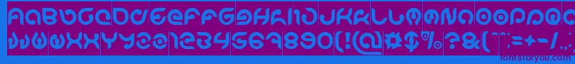More about KIOSHIMA Inverse Font KIOSHIMA Inverse Font – Purple Fonts on Blue Background